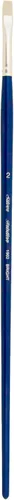 Vista 10 de Silver Brush Limited 19020 Bristlon Bright - Brocha para pintura acrílica y al óleo, tamaño 0, mango largo