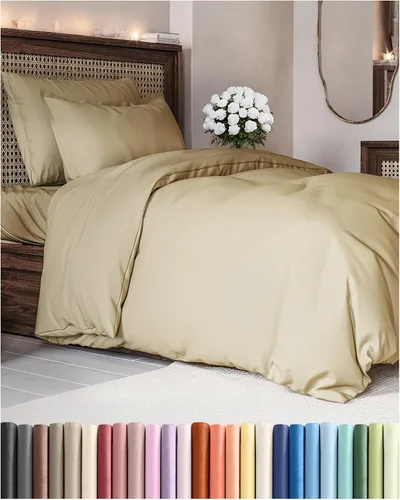 Vista 87 de Juego de funda de edredón tamaño Queen - Juego de funda de edredón extra suave tamaño Queen 90 x 90 con 2 fundas de almohada - Ropa de cama de hotel