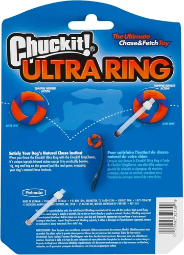 Vista 3 de Chuckit! UltraRing Fetch and Chase - Juguete para perros al aire libre para todas las razas