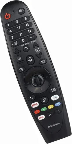 Vista 5 de Control remoto universal para LG Smart TV Magic Remote, compatible con todos los modelos para LG OLED UHD 4K NanoCell Series Smart TV