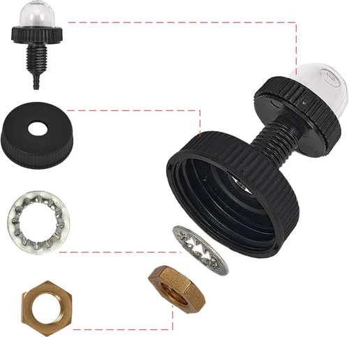 Vista 2 de Tapa de gasolina para motosierra con bombilla de cebado para Homelite XL A01372A UP05955