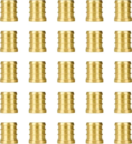 Vista 61 de SUNGATOR Accesorios Pex de 1 pulgada, paquete de 2 acoplamientos Pex de 1/2 pulgada, sin plomo de latón, accesorios Pex de 1 pulgada para tubería Pex