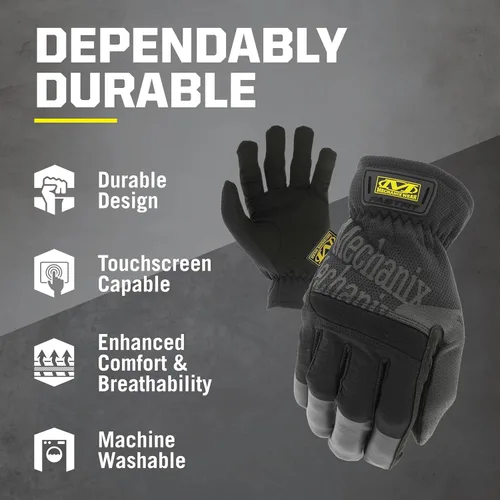 Vista 2 de Mechanix Wear: Guantes de trabajo (talla pequeña) FastFit