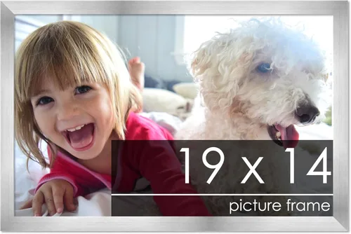 Vista 252 de Marco de madera de peltre plateado de 3 x 4 pulgadas, acrílico UV, respaldo de tablero de espuma y accesorios para colgar, marco de 3 x 4 pulgadas