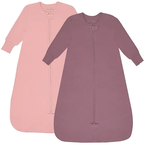 Vista 221 de Mama Cheetah Saco de dormir para bebé de 0.5 TOG, Manta portátil de algodón orgánico para bebé con cremallera bidireccional, Saco de dormir