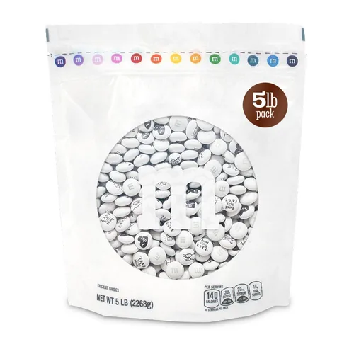 Vista 8 de M&M's World Dulces de Chocolate con Leche para Bodas, Paquete de 20 de 0.75oz, Perfectos para Recepción de Boda, Detalles Nupciales, Cena de Ensayo