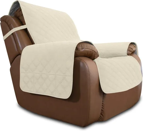 Vista 128 de Easy-Going Funda para Sofá Funda para Silla Funda para Sofá Impermeable Funda para Sofá Lavable Funda para Sofá de Tela Antideslizante Protector