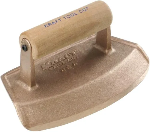 Vista 7 de Kraft Tool CF382 Tubo de chaflán de diámetro de bronce con mango de madera, 12 pulgadas