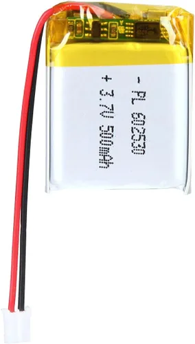 Vista 12 de Batería de 3.7V 120mAh 551521 Polímero de Litio Ion Recargable Li-ion Li-Po con Conector 2P PH 2.0mm Pitch