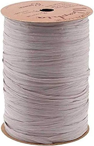 Vista 29 de Berwick Offray Cinta de rafia mate de 1/4" de ancho, morado, 100 yardas