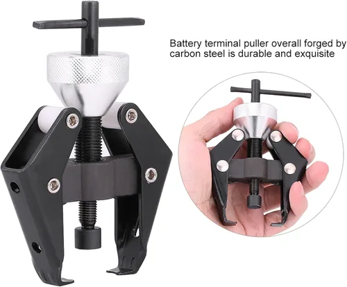 Vista 8 de Jiawu Herramienta removedor de rodamientos, extractor de brazo de limpiaparabrisas de metal profesional multifuncional, para brazo