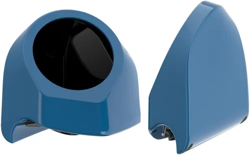 Vista 639 de Advanblack Alpine Green Tour Pack - Paquete de altavoces de 6.5 pulgadas, carcasa de audio trasera, color a juego, ajuste Harley King Tour Pack