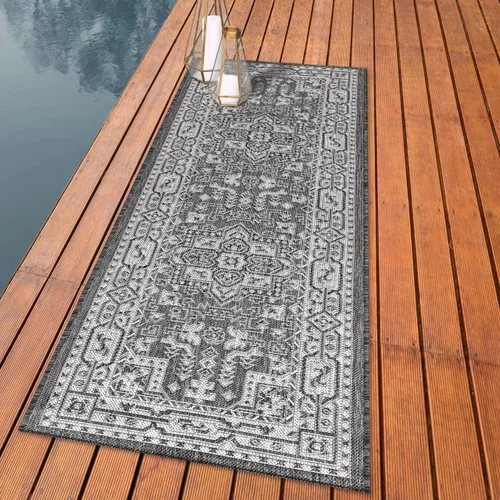 Vista 62 de Keen Home Design - Alfombra de pasillo para terraza al aire libre - 2x10 Lavable para interior/exterior para patio, cocina, balcón, playa, jardín