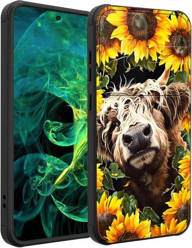 Vista 40 de Funda para Galaxy A36 5G/A56 5G con cubierta de cámara deslizante, resistente de doble capa híbrida a prueba de golpes, funda protectora resistente