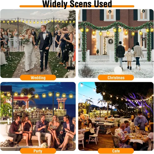 Vista 7 de AILBTON Paquete de 2 postes de luz de 10 pies, postes de luz para luces exteriores, postes de luz al aire libre con tenedor, soporte de poste