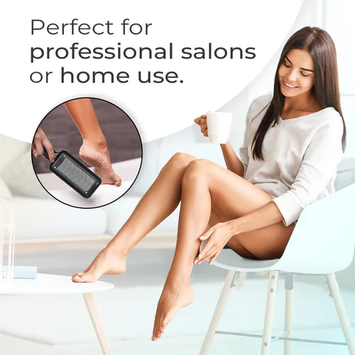 Vista 6 de Escofina para pedicura Microplane, tamaño gigante, Negro