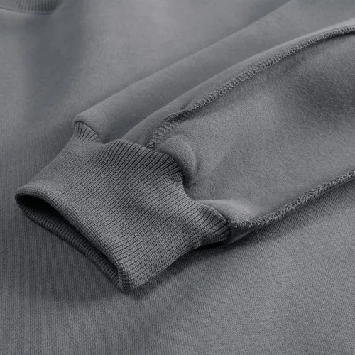 Vista 4 de Amazhiyu - Sudadera corta de manga larga y de vellón para mujer