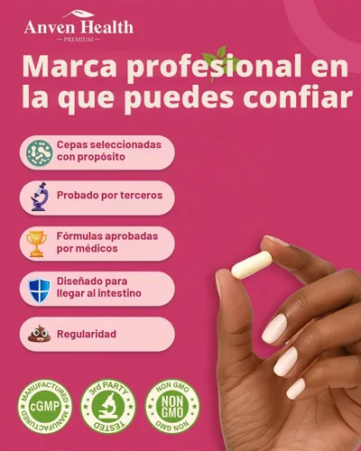 Vista 7 de GLP-1 Akkermansia Probióticos 100 mil millones de UFC metabolismo intestinal Akk Glp