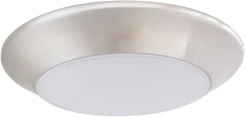 Vista 18 de Design House Paxton 588152 - Lámpara LED integrada para techo, montaje empotrado, regulable, níquel cepillado, para cocina, baño, dormitorio