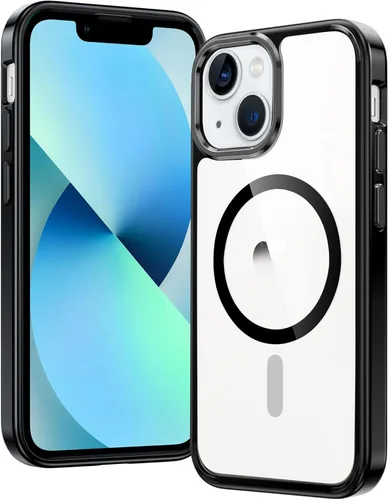 Vista 92 de FNTCASE para iPhone Air Case Clear: Fundas magnéticas para teléfono con protector de pantalla a prueba de caídas, compatibles con Magsafe, delgadas