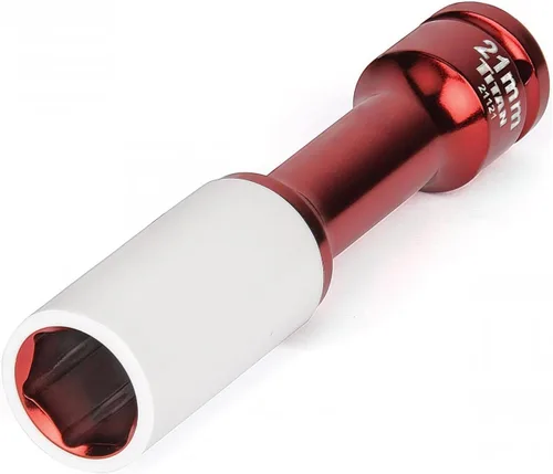 Vista 8 de Titan Tools 2191 llave para tuerca de ruega profunda de 17 mm 1/2 pulgada para conducir sin contratiempos