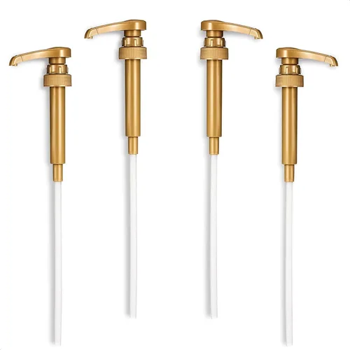 Vista 10 de Juego de 4 bombas de jarabe de botella ajustables con cerradura estilo laboratorio de 12.4 pulgadas de largo, entrega precisa de líquidos, a prueba