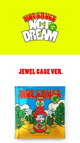Vista 2 de NCT Dream - Salsa picante Jewel Case ver ÁlbumJuego de tarjetas extra
