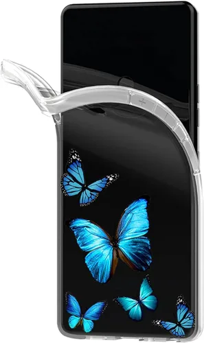 Vista 2 de Funda para Galaxy Note 9, Samsung Note 9 para niñas y mujeres, delgada, a prueba de golpes, patrón transparente, suave, flexible, TPU trasero, funda