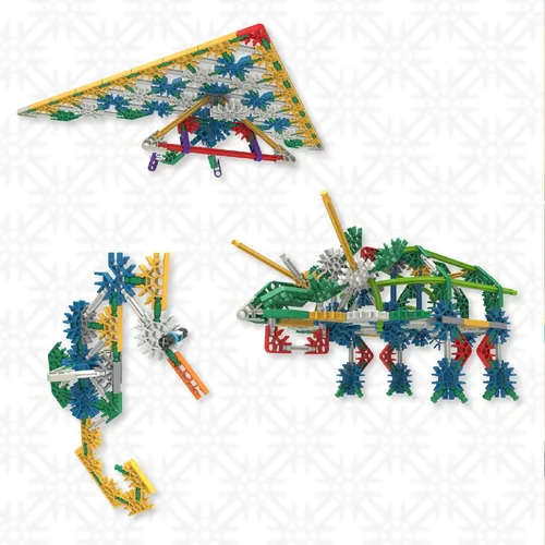 Vista 7 de Conjunto de fichas para armar más de 100 modelos, de K'NEX