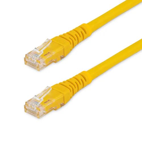 Vista 31 de StarTech. com Cable Ethernet CAT6 de 1 pie – Cable Ethernet CAT 6 Gigabit negro -650MHz 100W PoE++ RJ45 UTP moldeado Categoría 6 Network/Patch Cord