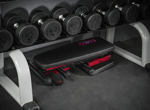 Vista 5 de Pelpo Adjustable Weight Bench, Folding Weight Lifting Bench, Workout Bench for Home, InclineDecline Bench for Full Body Workout