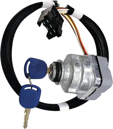 Complete Tractor Interruptor de encendido 1100-0962 compatible con/repuesto para Ford Holland 5640, 6640, 6640O, 7740, 7740O, 7840, 7840O, 8160,
