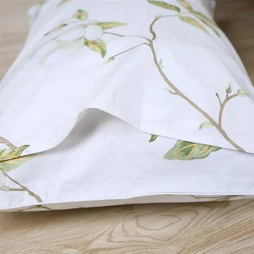 Vista 7 de FADFAY Juego de ropa de cama floral de rosetón, colcha de verano floral vintage 100% tela de algodón con sábanas para todas las estaciones