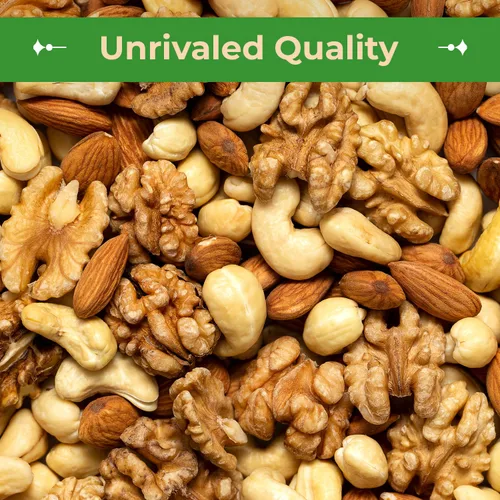 Vista 6 de Sincerely Nuts Nueces mixtas tostadas y saladas Almendras, anacardos, nueces, nueces de Brasil y avellanas Snack saludable - Trato alternativo