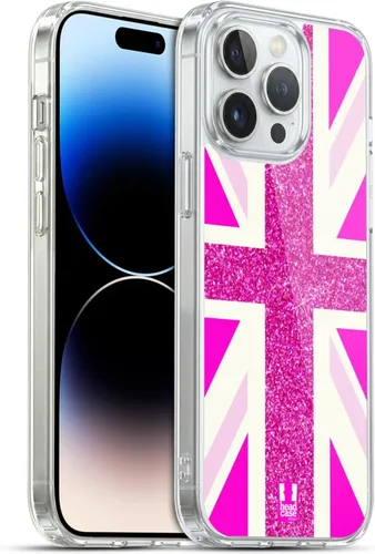 Vista 268 de Head Case Designs Blue Gingham Union Jack Collection - Funda de gel suave compatible con Apple iPhone 7 Plus/iPhone 8 Plus