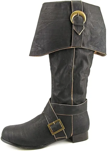 Vista 3 de Ellie Shoes Men's 1" Heel Knee High Pirate with Buckle décor Boots Sizes