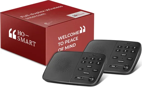 Hosmart UltraSpeak Pro Intercomunicadores inalámbricos para el hogar, 2025 Intercomunicador bidireccional en tiempo real, sistema de