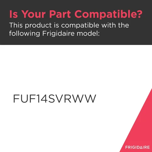 Vista 6 de Frigidaire 297370604 Control de usuario y panel de visualización para congeladores, color blanco