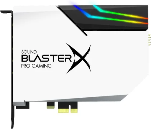 Creative Sound BlasterX AE-5 Plus Pure Edition SABRE32 Ultra-Class Tarjeta de sonido y DAC para juegos PCI-e de 32 bits/384kHz con Dolby Digital y