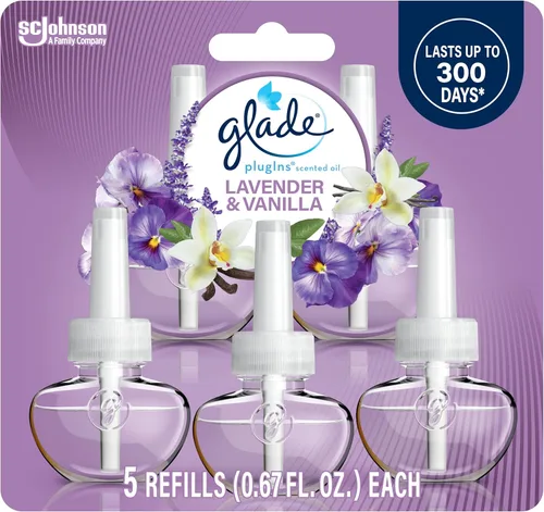 Vista 26 de Glade PlugIns - Repuestos de ambientador, aceites esenciales perfumados para el hogar y el baño, aroma Apple Cinnamon, 3.35 onzas líquidas, 5