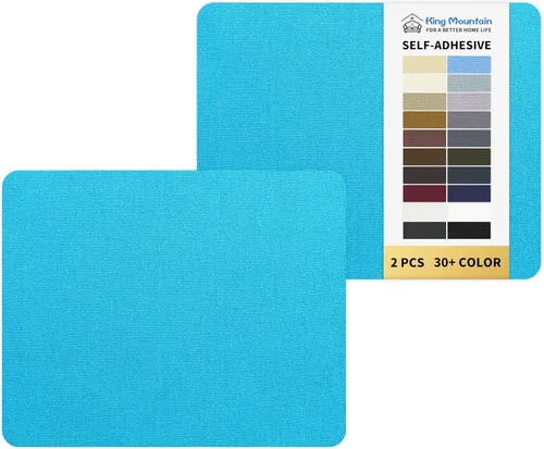 Vista 139 de KING MOUNTAIN Parche de reparación de lona de 9 x 11 pulgadas, 2 piezas, parche de tela impermeable autoadhesivo para sofás, tiendas de campaña