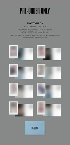 Vista 6 de DREAMUS Stray Kids - MAXIDENT Edición Estándar CD+Beneficio de Pre-pedido (Heart ver.), (JYPK1467)