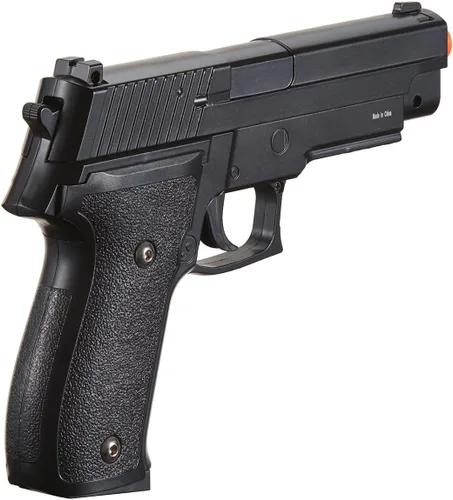 Vista 4 de G26 Airsoft Metal P226 Spring Airsoft Pistola Negra