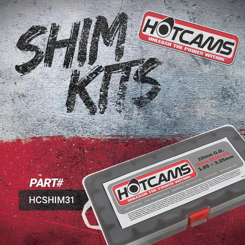 Vista 4 de HCSHIM31 Hot Cams 0.073-0.128 in Kit completo de cuña para KTM 1190 Adventure 2013-2015 Hcshim31