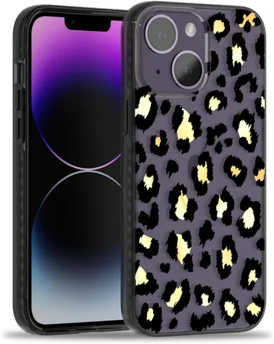 Vista 11 de SCORPIFY Funda para iPhone 14 Pro Max con diseño iridiscente de mariposa azul, bonita funda transparente para mujeres y niñas