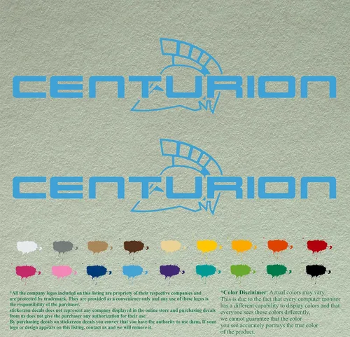 Vista 28 de Centurion - Juego de 2 calcomanías de vinilo de repuesto compatibles con motor fuera de borda (12 pulgadas, negro 070)