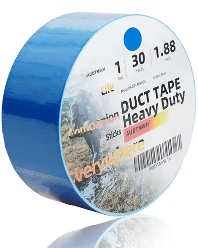 Vista 8 de AUDTMWH Cinta adhesiva resistente, 1.88 pulgadas x 90 pies, impermeable, resistente a la temperatura, durabilidad extrema, súper fijo, sin residuos