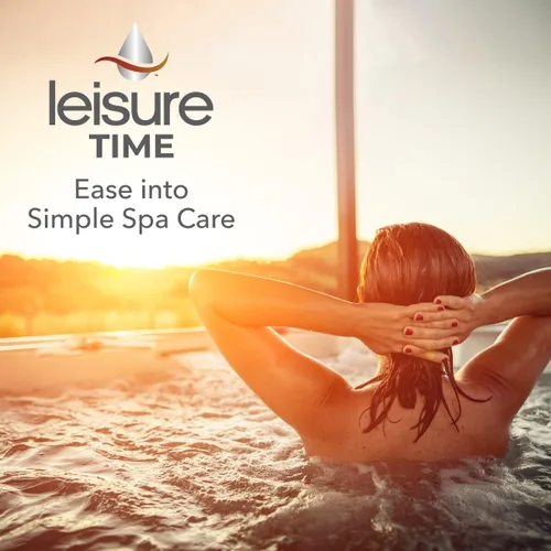 Vista 6 de Leisure Time D Metal Gon para spas y jacuzzis, potente solución de tratamiento de agua, 16 onzas