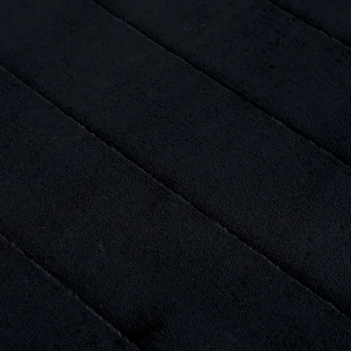 Vista 3 de Bedford Home Juego de 2 tapetes de baño de espuma viscoelástica de microfibra, alfombras de baño de felpa con parte trasera antideslizante y parte