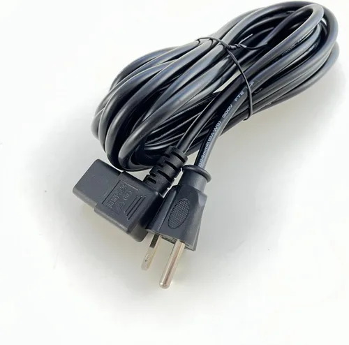 Vista 6 de OMNIHIL - Cable de alimentación C13 extra largo en forma de L de 15 pies compatible con purificador de aire Ivation Modelo: IVAOZAP04